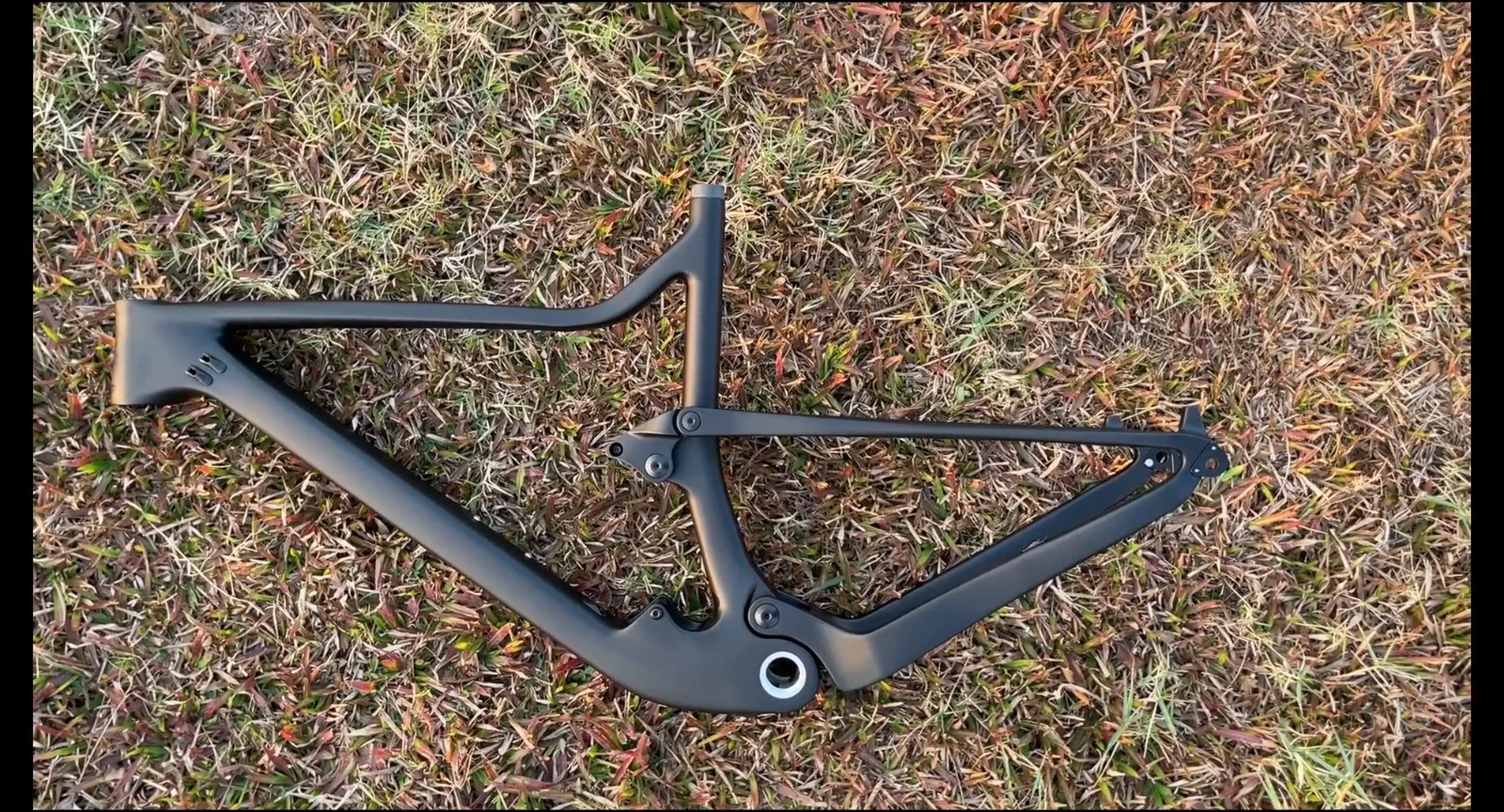 carbon full suspension frame 29 black matt XC Carbon Frames Plus 29inch Frameset