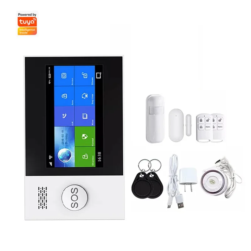 HIMOJO Anti-theft Alarma Burglar Wireless Wifi GSM Mobile Call Alarm System Motion InfraredWireless door magnet IR Door Sensor