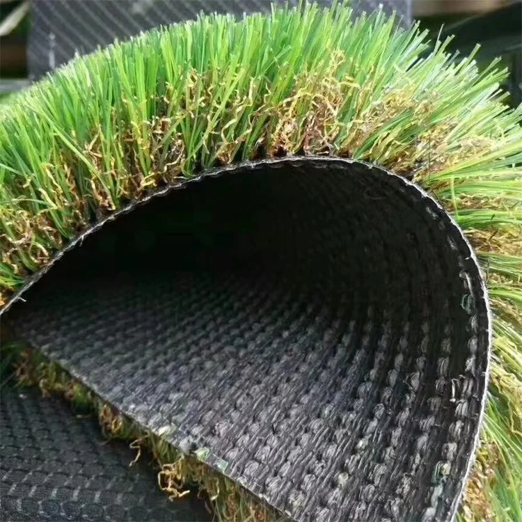 Le gazon artificiel Tapis artificiel gazon Pelouse en plastique Terrain de football gazon artificiel