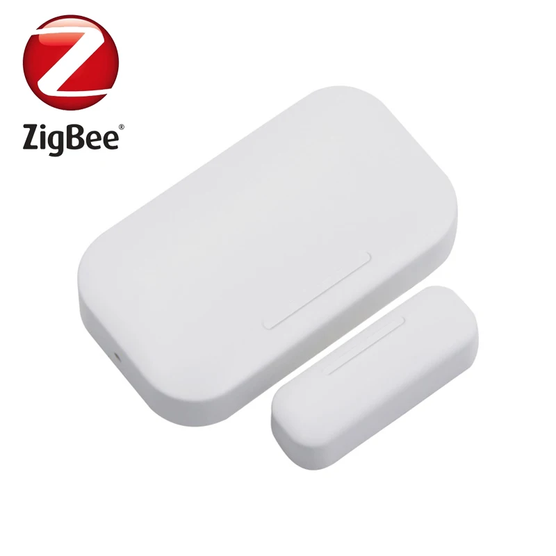 
ZigBee Door Window Sensor for ZigBee Smart Home Smart Hotel Home Security Automation Compatible with TuyaSmart and Smart Life 