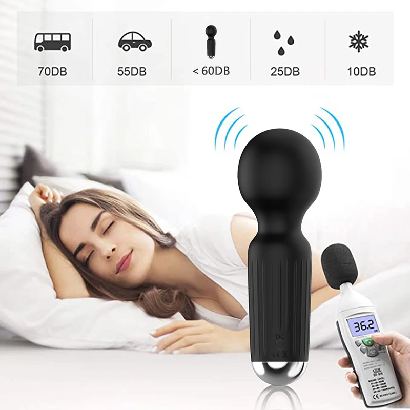 Factory Price Wholesale 15 Speed Powerfull Massager Large Head Vibrator Waterproof AV Vibration Stick