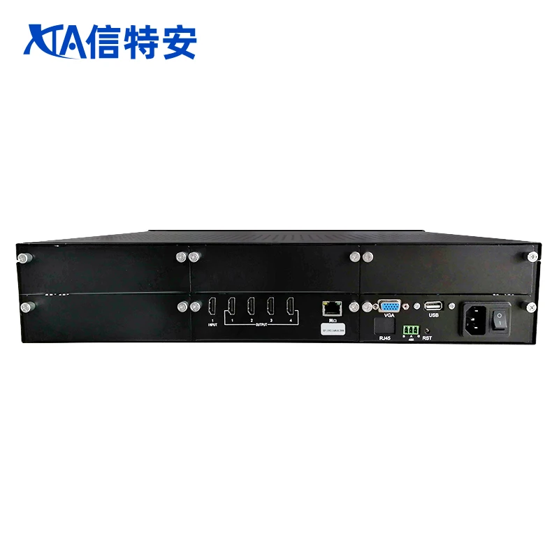 
2x2 hd decoded matrix data management video monitoring large conference room control multimedia teaching video control equipment 