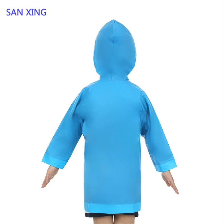 Clearance sale Eco-friendly Full Printed EVA Raincoat For kids