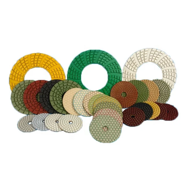 Diamond polishing tool part wet flexible pad abrasive tool diamond resin grinding disc