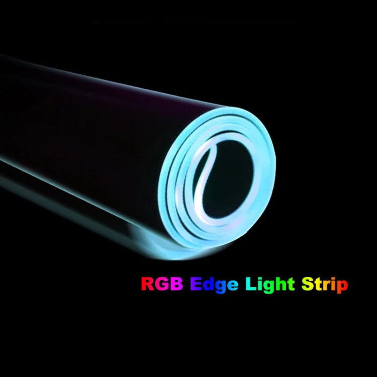 New Design 13 Light Modes Led Computer Keyboard Mouse Mat Anime RGB Mouse Pad