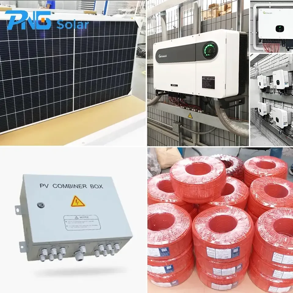 3kw 5kw 8kw 10kw 15kw on Grid Solar Power System for Home or Industry Use with Customized Bracket