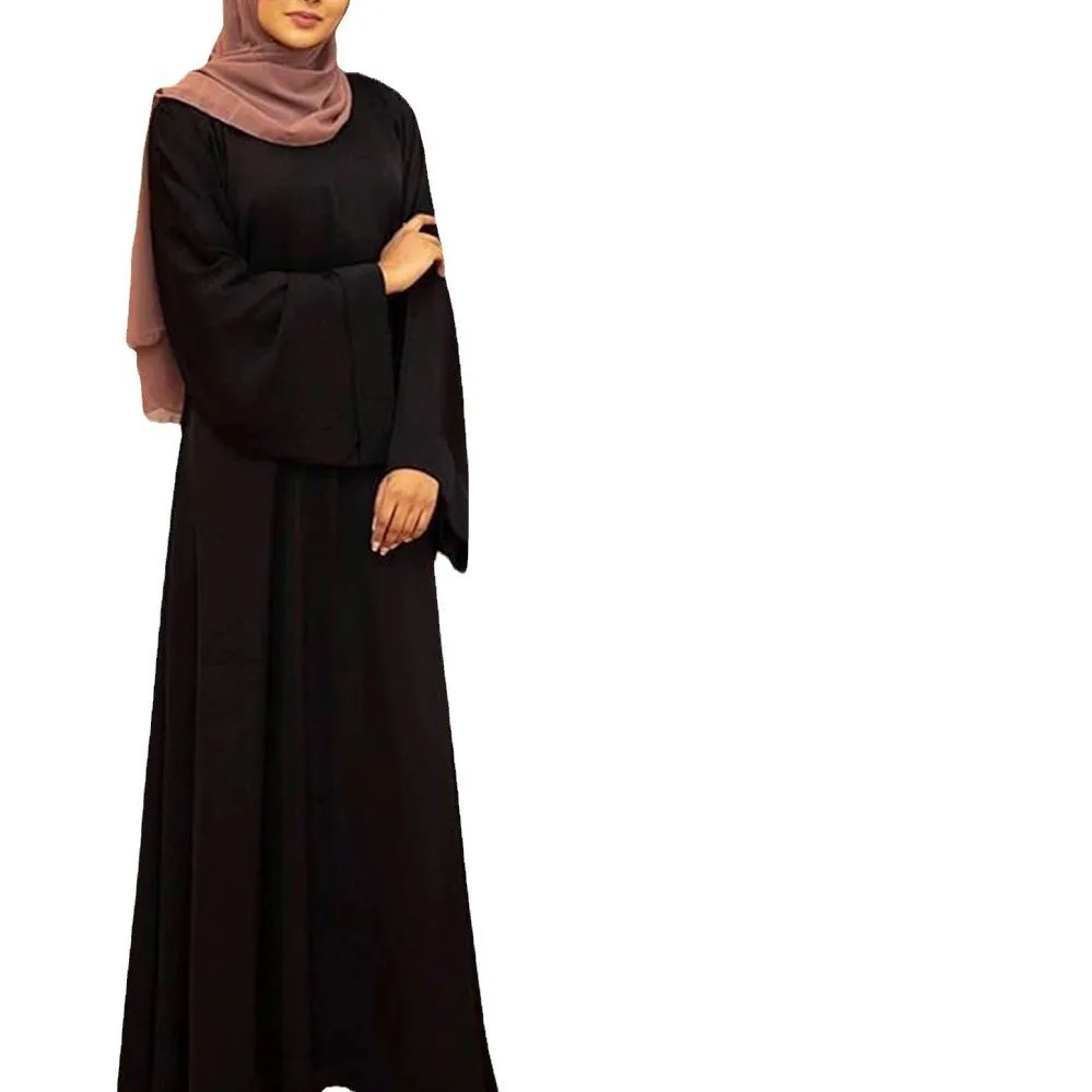 Latest XXL Modest Women Kaftan Clothing Long Islamic Dress for Adults Hijab With 2pcs MOQ Designed by Latest Abaya Designs