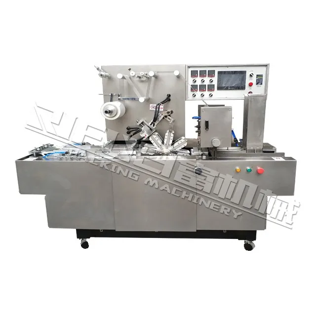 Price Automatic wrapping machine Chocolate Printed Foil Cellophane 3d Packing Machine