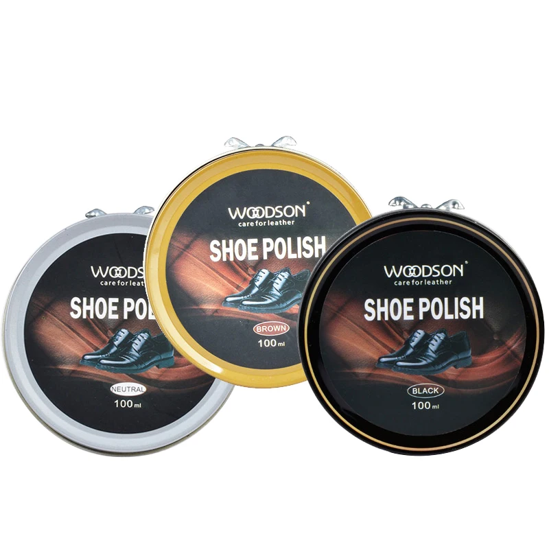 Solid Shoe Polish carnuarba wax  Leather shoes shoe cream