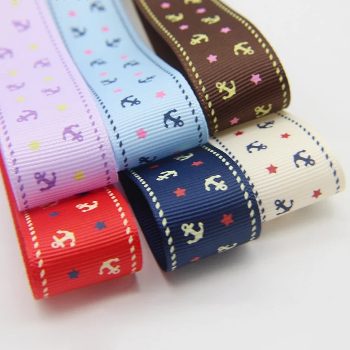 Deepeel AP3559 25mm DIY Accessories Gift Packaging Hair Printed Ribbon