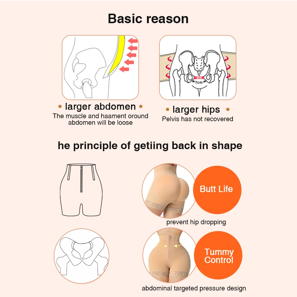 Hexin Shapewear Verified Pro wholesale ladies high waist tummy trimmer control butt enhancer bbl shapers shorts shapewear for women