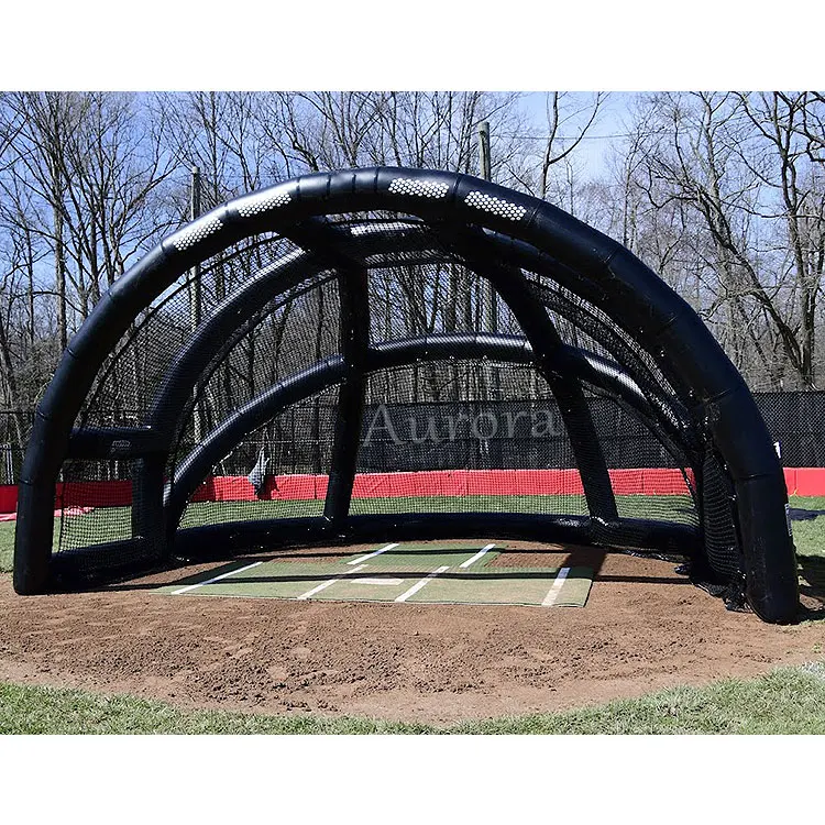 Commercial Portable Inflatable Batting Cage Net Batting Cage Base Baseball Training Equipment