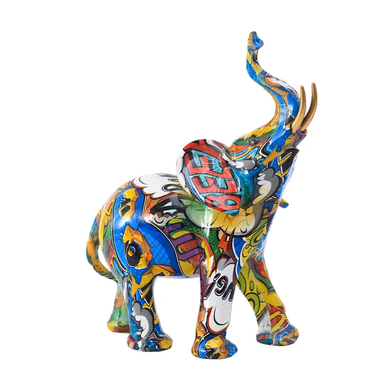 Hot Selling Nice Design Resin Elephant Statue