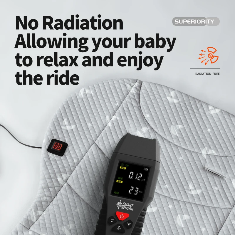 Universal Baby Stroller Heated Seat Cushion Winter Warm Portable Infant Stroller Seat Pad for Toddler Pushchair for Cold Weather