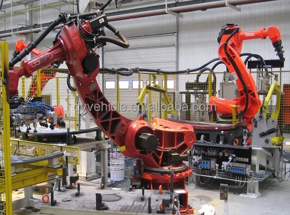 Car Production Line welding line welding equipment ckd skd for manufacturing plant