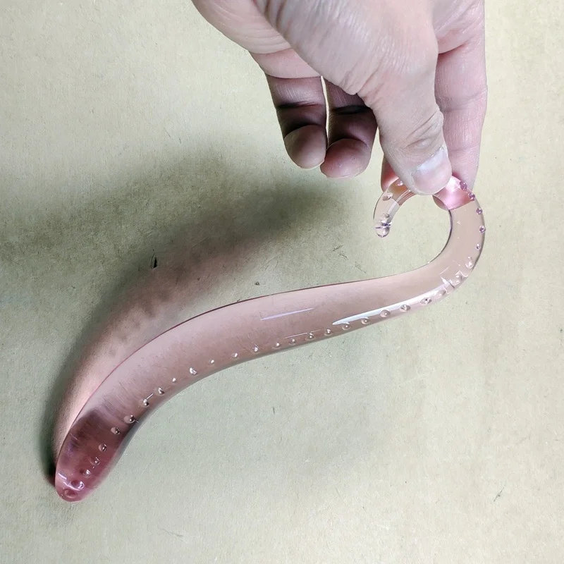 Factory Direct Sale High Quality Glass Sea Animal Dildo/Sea Animal Glass Dildo/Cute Pink Hippocampus Dildo for Adult Sex Life