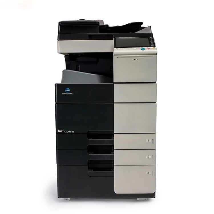 Лазерный принтер A3 фотокопировальный Konica Minolta Bizhub 454/454e монохромный Многофункциональный