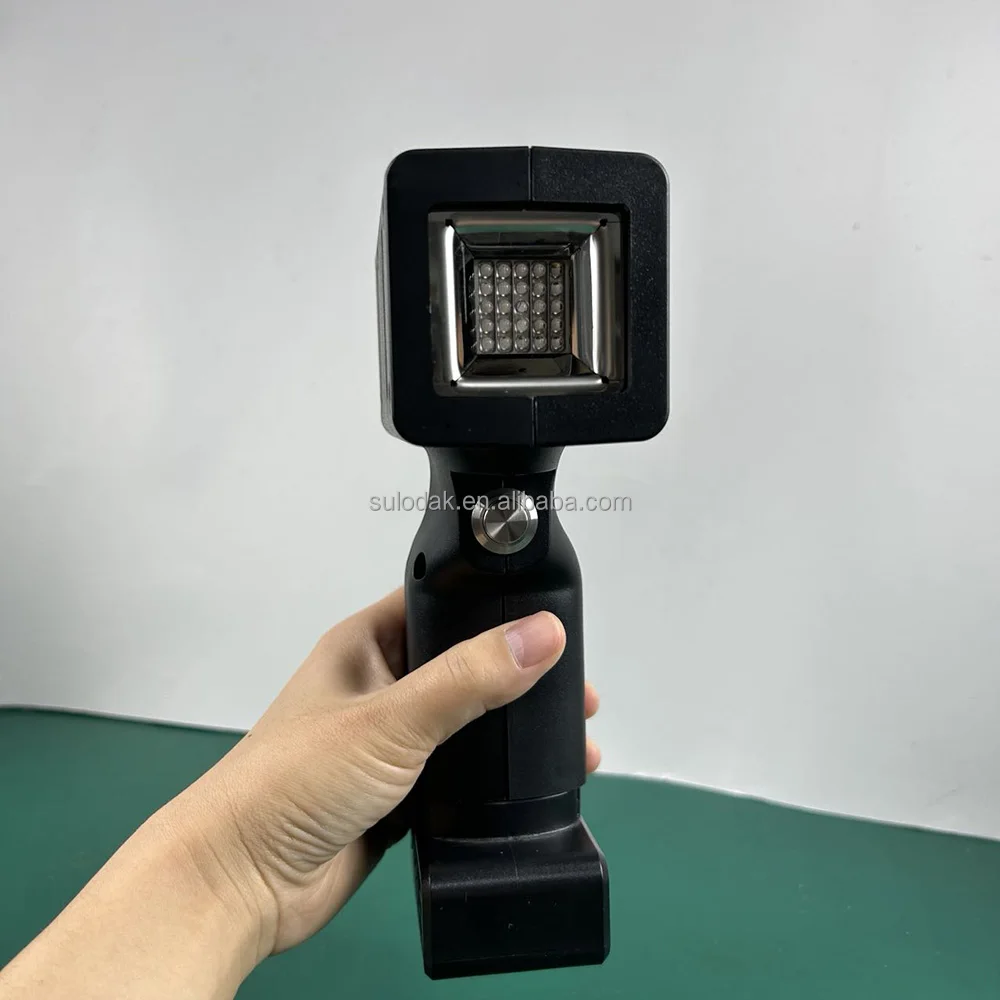 Hand Held Battery Operated LED Cured Light 20*20mm Uv Led Car Furniture Paint Instant Dry Curing Lamp Sample Making Surface Dry