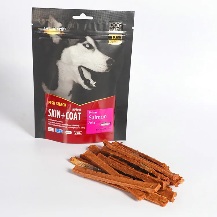 
Natural Salmon Dog Food Dried Pet Food High Protein Marine Fish Food 