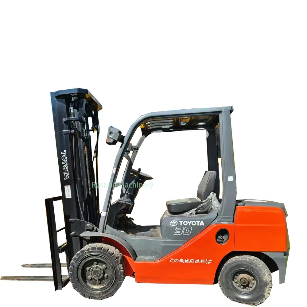 Original Japanese small 3-ton 99% brand new second-hand TOYOTA 30 used forklift