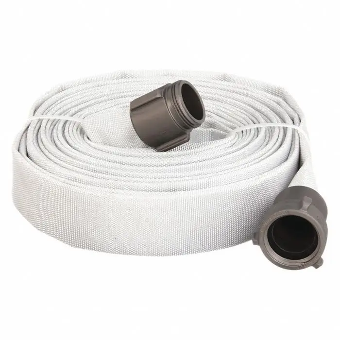 Aluminum American Couplings Connected With Fire Hose Reel 100 Ft Rubber/Pvc/Tpu 1 Inch To 8 Inch 15M To 30M Hose Pipe