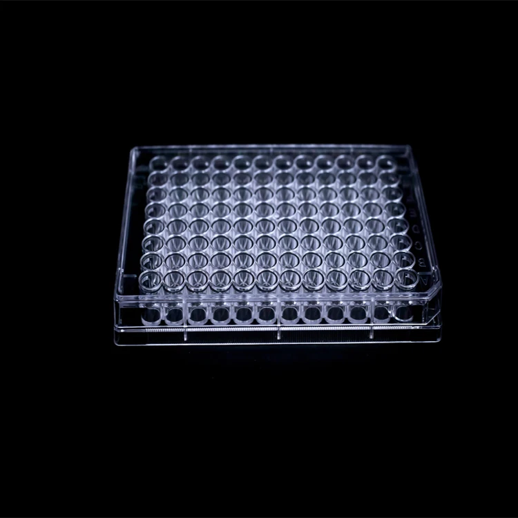 PS flat U bottom V bottom 96 deep multi well cell culture plate
