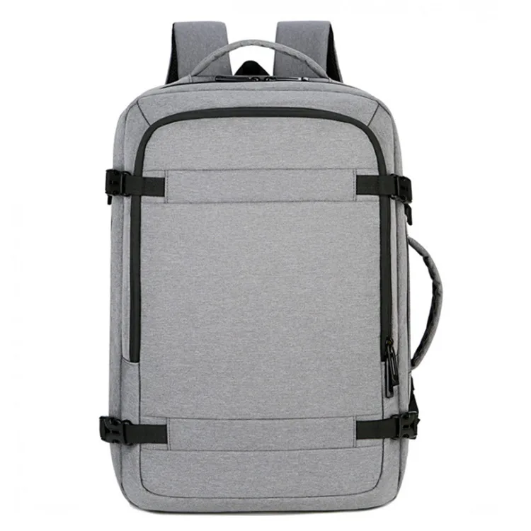 Large Durable Travel Laptop Backpack USB Charger Port Business Flight Approved Waterproof College School Bookbag Has Convenient