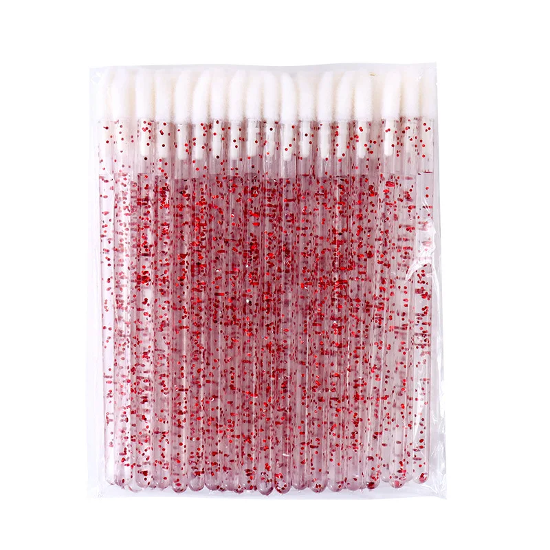 100 pcs/Bag lip applicators disposable for lipstick disposable lip wands for eyebrow lip brush