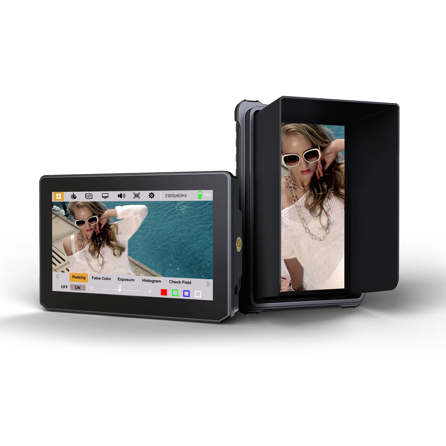 5 Inch Touch IPS Full HD 4K HD-MI 60Hz On-camera Video Field Monitor for BMPCC 6K