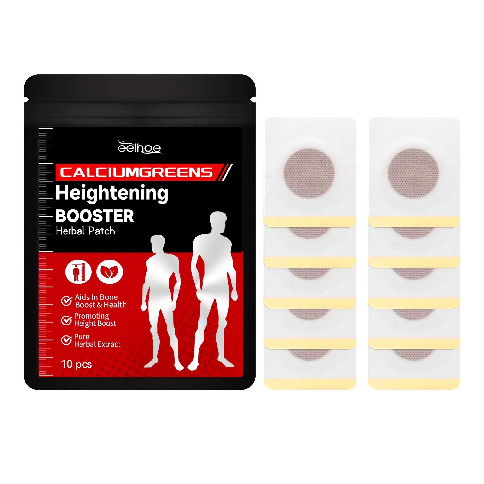 8pcs Height Increasing Foot Patches Enhancer Grow Height Enhancer Patch