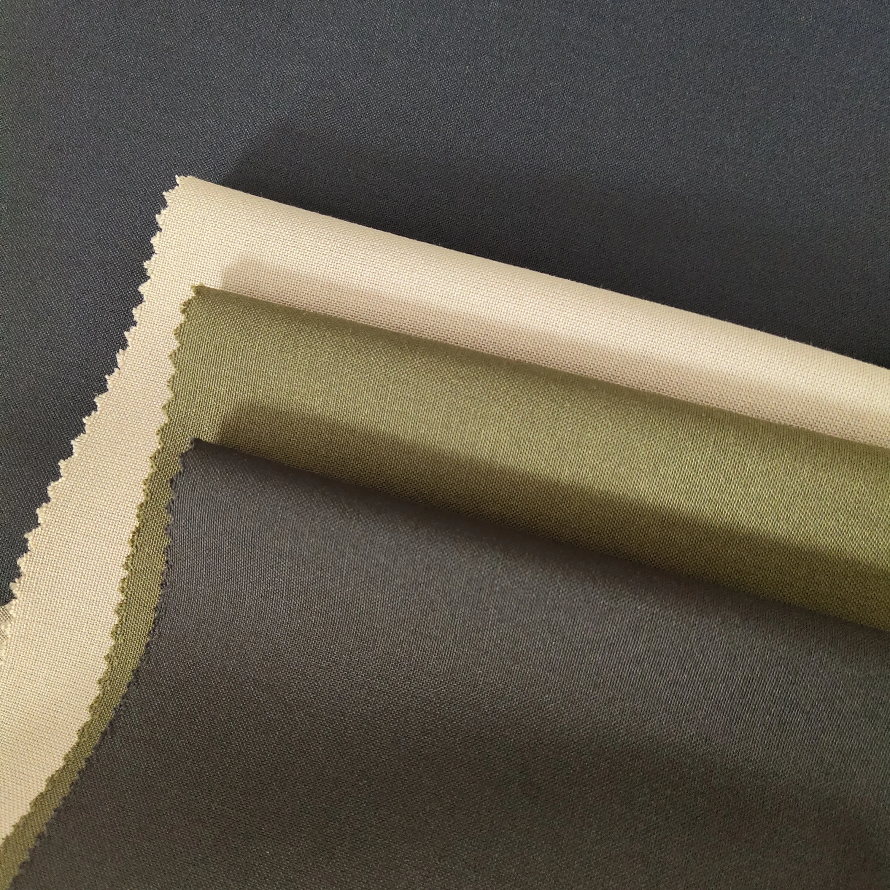 
High quality 50 wool and 50 poly super soft fabric for uniforms 