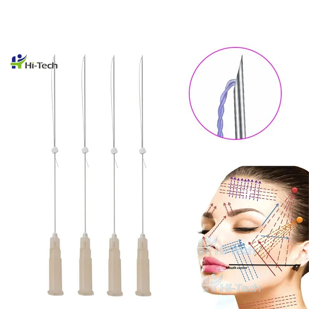 Cheap Price Brands Charmost Pcl  Pdo 18g 100mm 19g 100mm Press Cog Fish Bone Cannula Yarn Threads