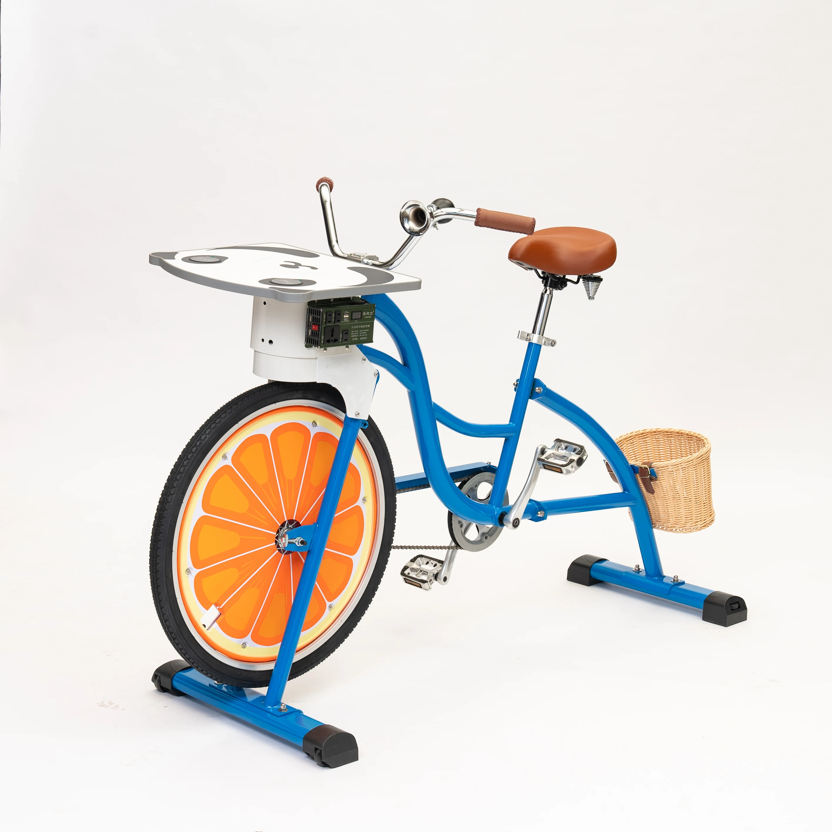 EXI hot selling change hybrid bicycles pedal power generator bike for kids try cycle & human powered mobile phone charging bike