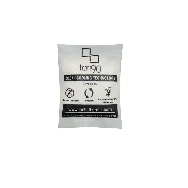 High Demand 50ml Ice Cool Pack Sachet for Therapy Wholesale Price from Indian Exporter Hot & Cold Packs