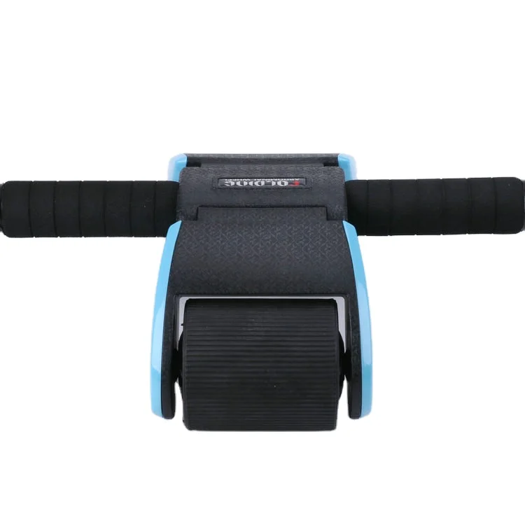 Best Workout Fitness Gym Double Wheels Abdominal Muscle Trainer Foldable Ab Wheel Roller