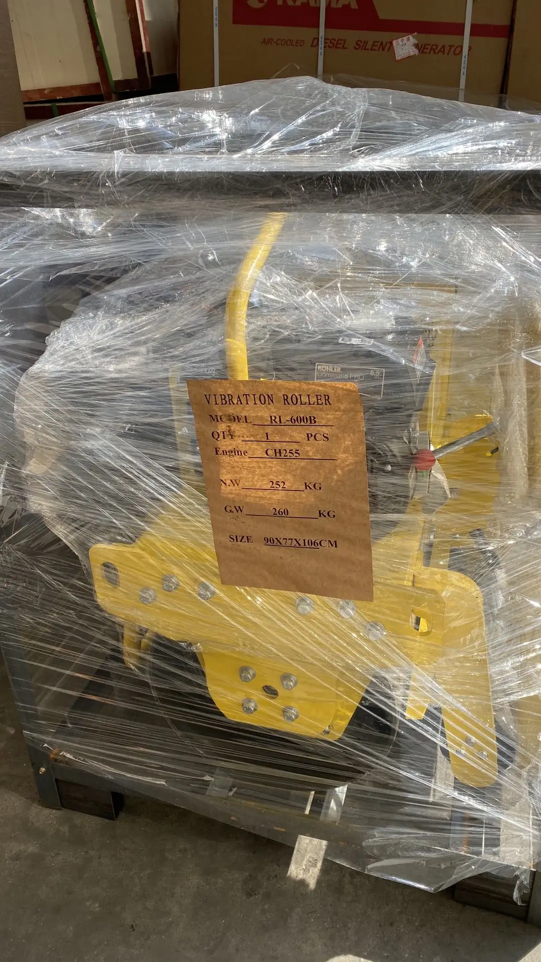 new mini road roller compactor specification