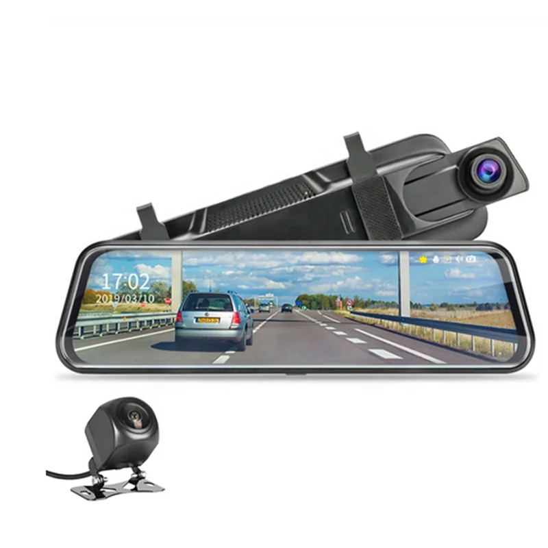 GT800 Full HD 1080P dash camera Car DVR mirror G-sensor motion detection rear mirror dash camera