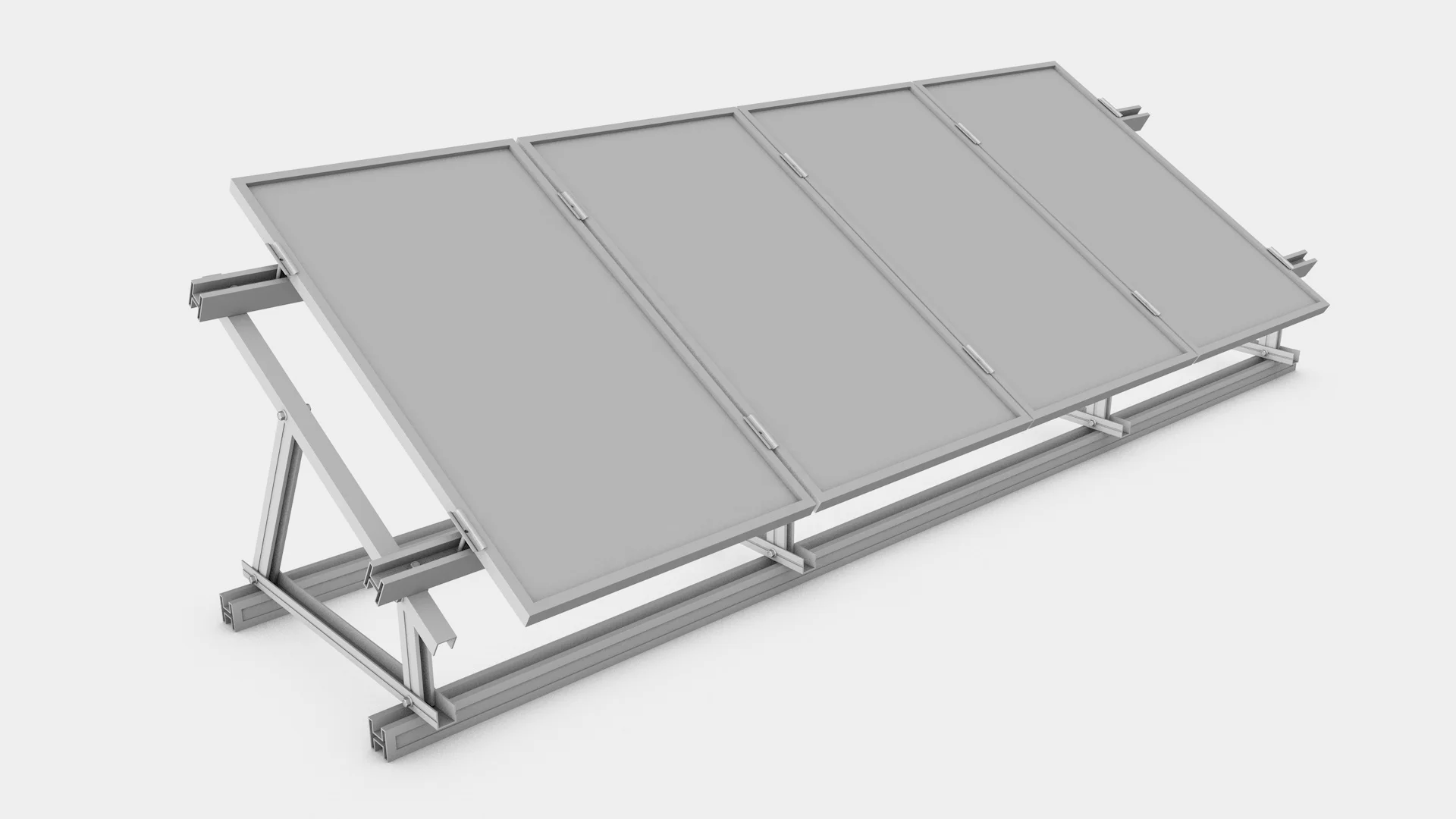 Современная алюминиевая солнечная Монтажная система для жилых помещений оптом