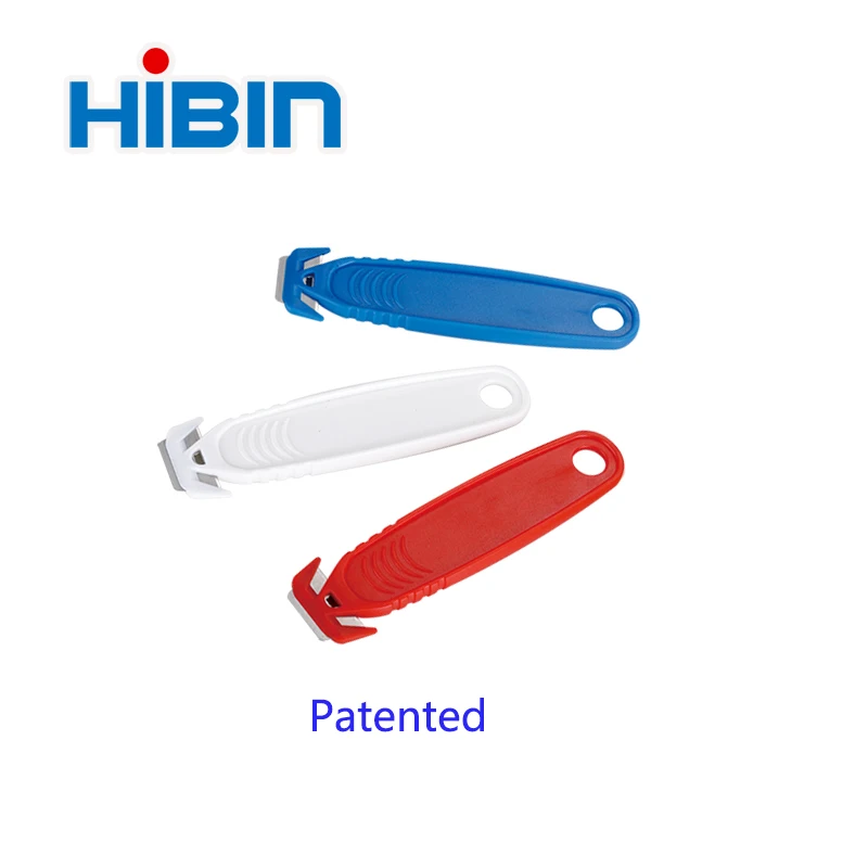 Safety Box Cutter Opener Knife Utility Security for Cutting Box Carton Parcel Package Tape House Office Knife Tools