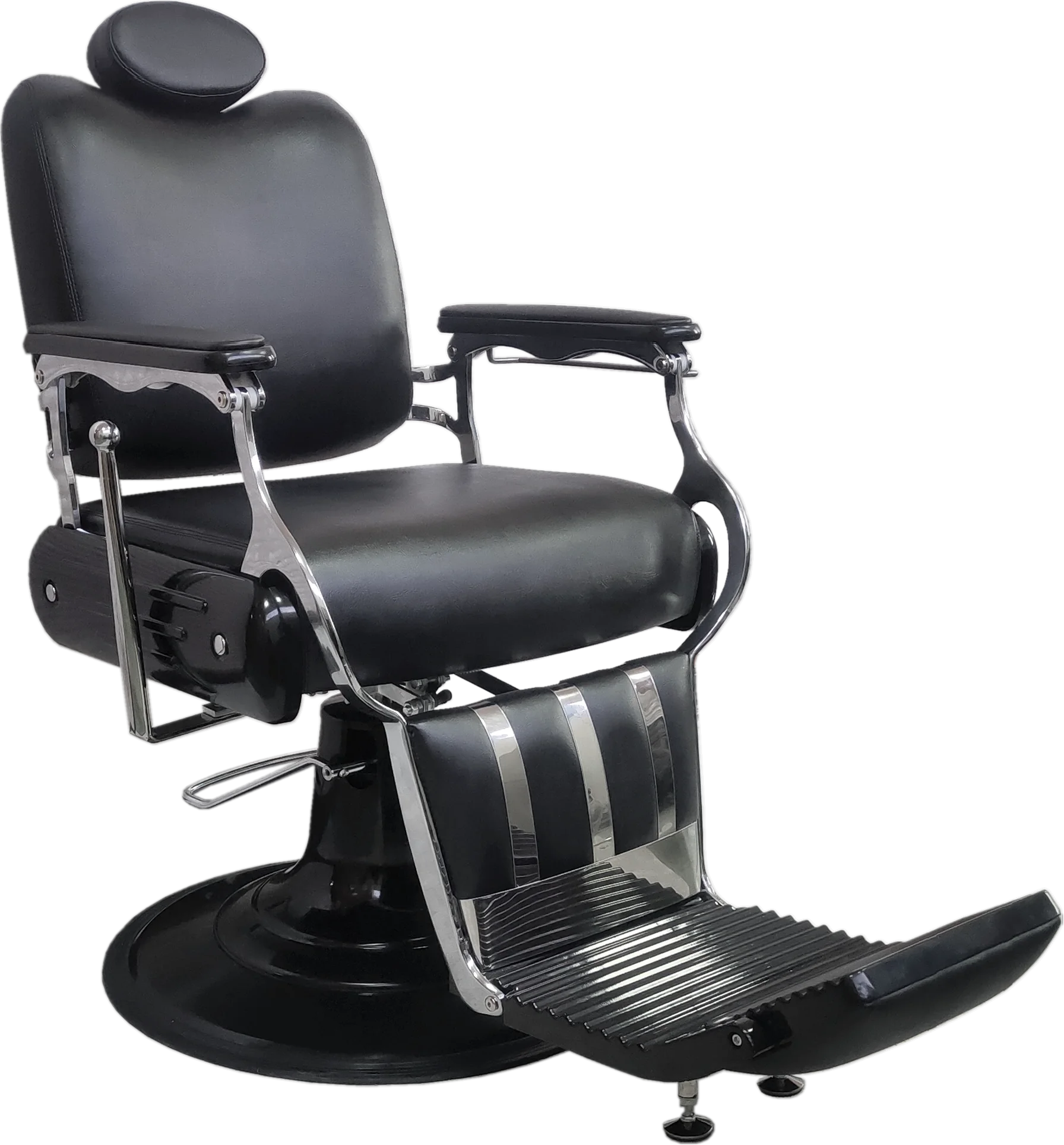 Hot Sale Leather Deluxe Fashion Design Barber Shop Hair Beauty Center Furniture Hairdressing Haircut Styling Salon Chair