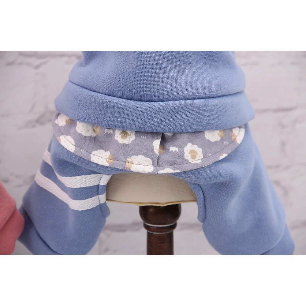 
Fashions Pet Clothes Winter Puppy Hoodie Dogs Four Feet Lamb Couples New Design Pet Clothes 
