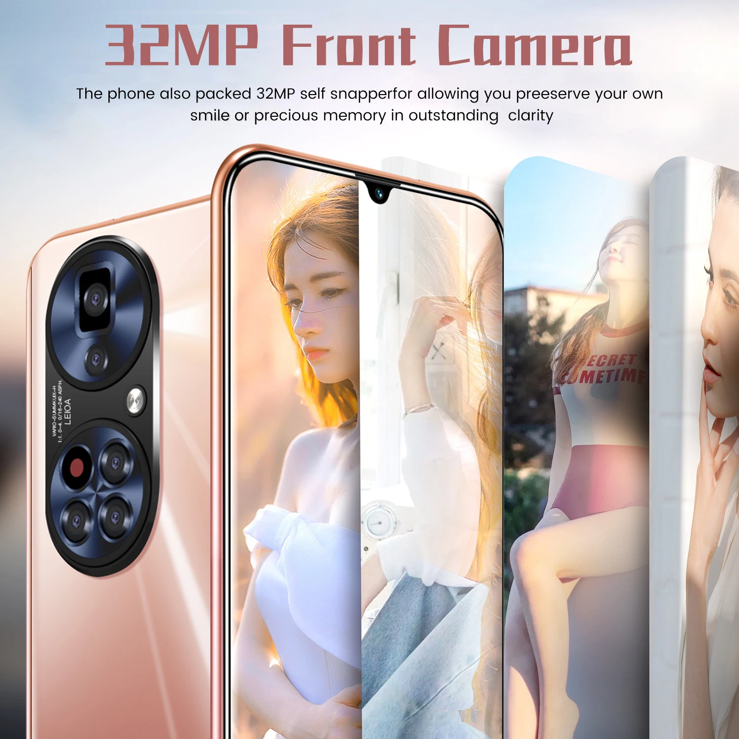 Мобильный телефон P50pro HD экран 7 1 дюйма три карты режима ожидания высококлассный аппарат «все в одном» с распознаванием лица 3 5d Arc