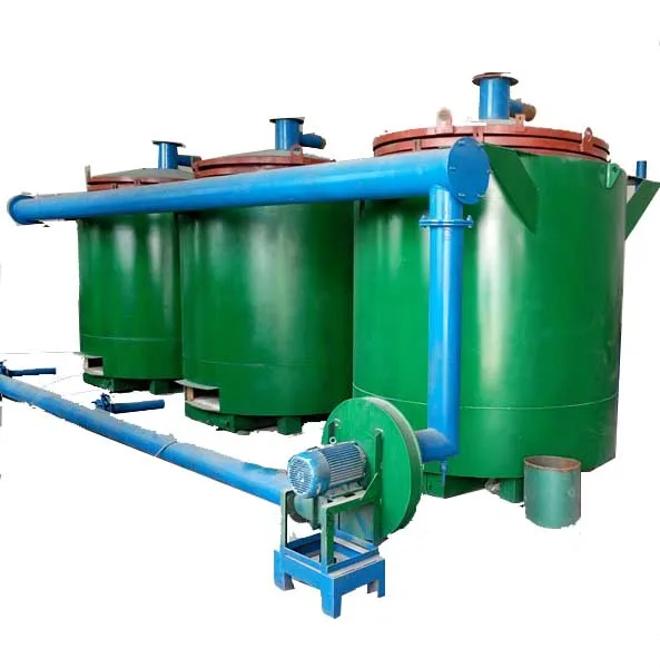 horizontal charcoal carbonization furnace