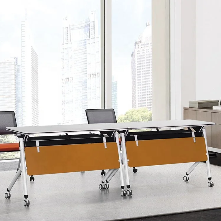 Modern Office Business Training Table MFC Folding Table for Office Space Writing Table
