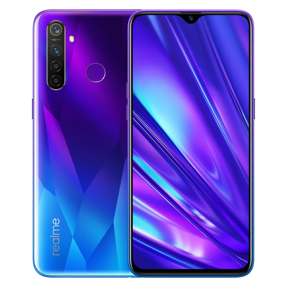 
Original Realme Q Realme 5 Pro Global Version Smart Mobile Phone 6.3' Octa Core 48MP Quad Cameras 