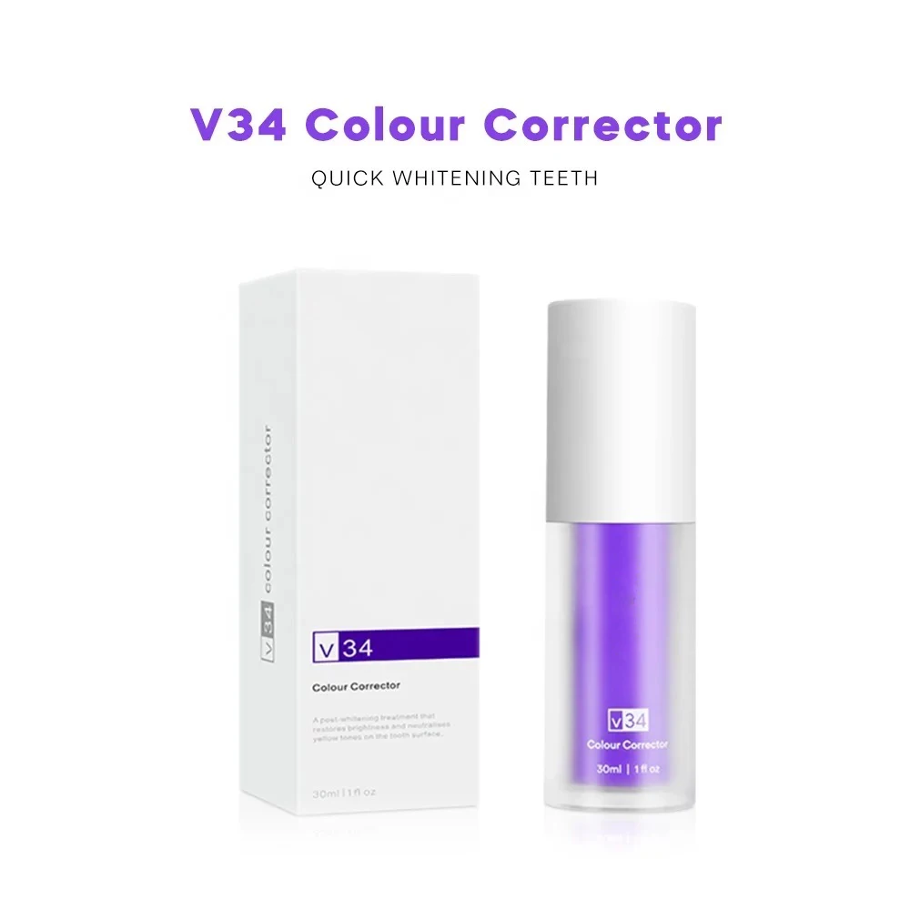 Teeth Whitening V34 Color Corrector Private Label