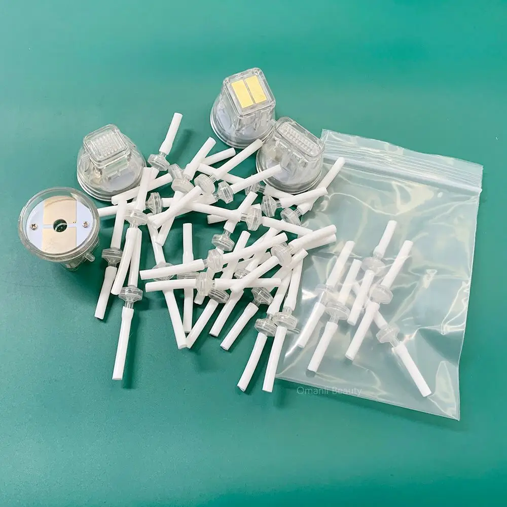 Needle Cartridge Of Fractional Microneedle Rf Fractional Radio Frequency Micro Needling Suction Pipe