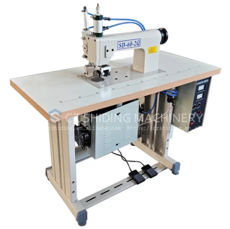 Ultrasonic Apparel Machinery Lace Fabric Machine Table Cloth Sewing Machine