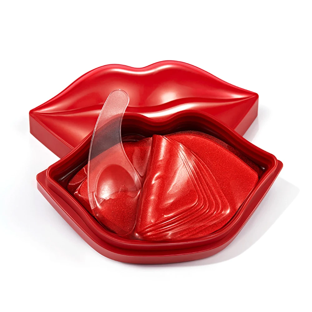 Lip Care Soothing Sleeping Hydraulic Cherry Lips Face Maskss Beauty Collagen Crystal Mouth Beauty Mask Lipmask Collagen