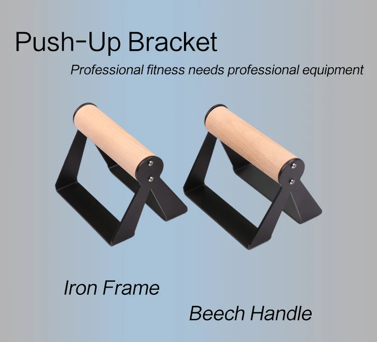 Workout Wooden Parallettes Push Up Bars Handstand Bars Push Up Bars